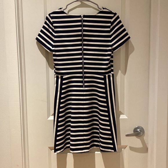 New Express stripe dress in navy - Picture 2 of 2